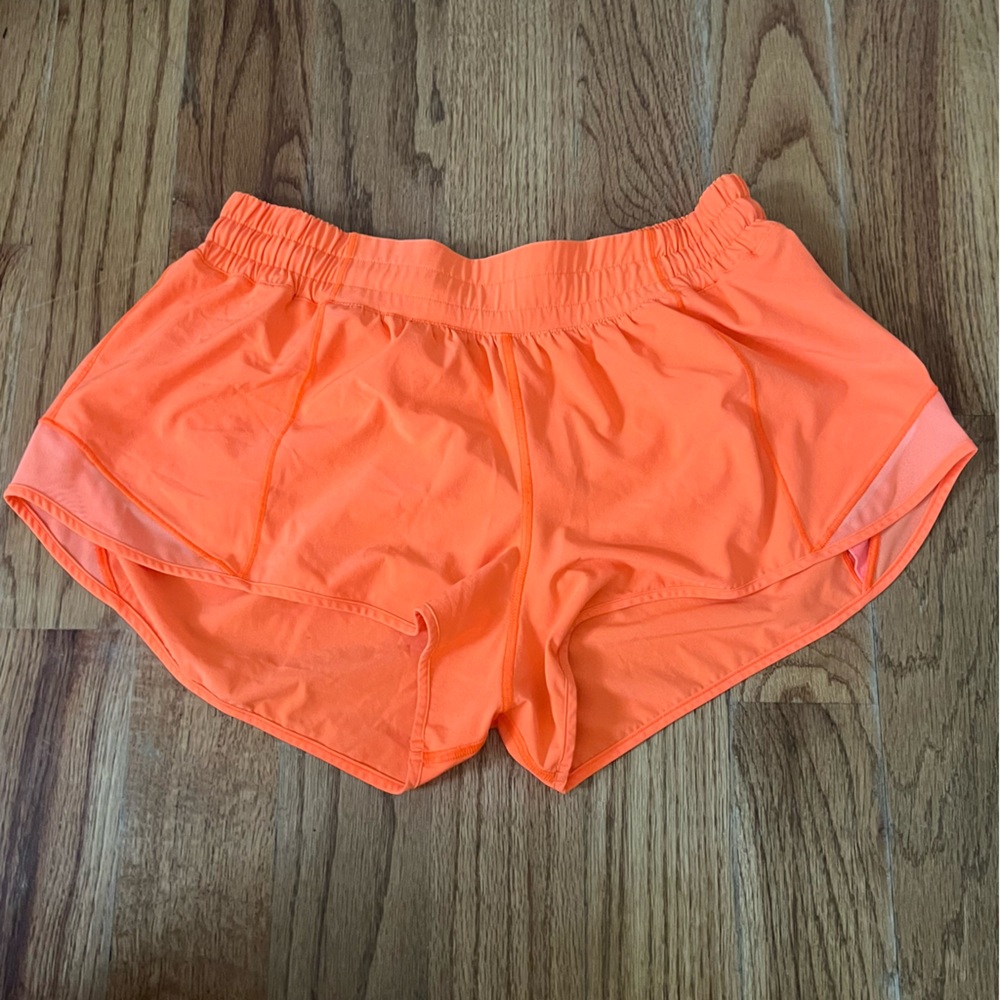 Lululemon Hotty Hots - Neon Orange (Lit Orange) - Size 10